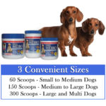 HEIRO healthy supplement for dogs 3 sizes available